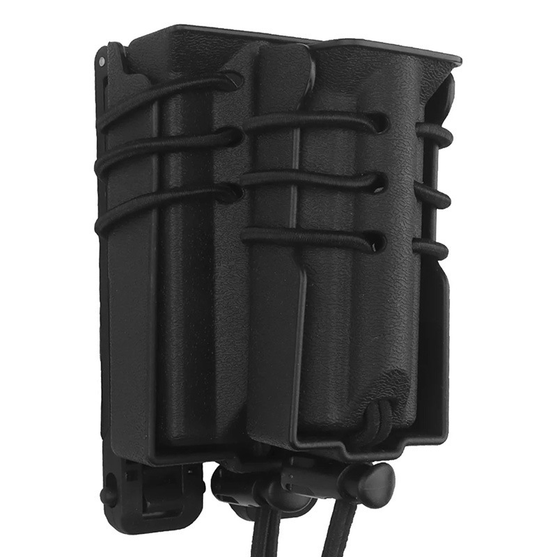 WoSporT WTスタイル 9mm+M4マガジンポーチ GRY | サバゲー装備品