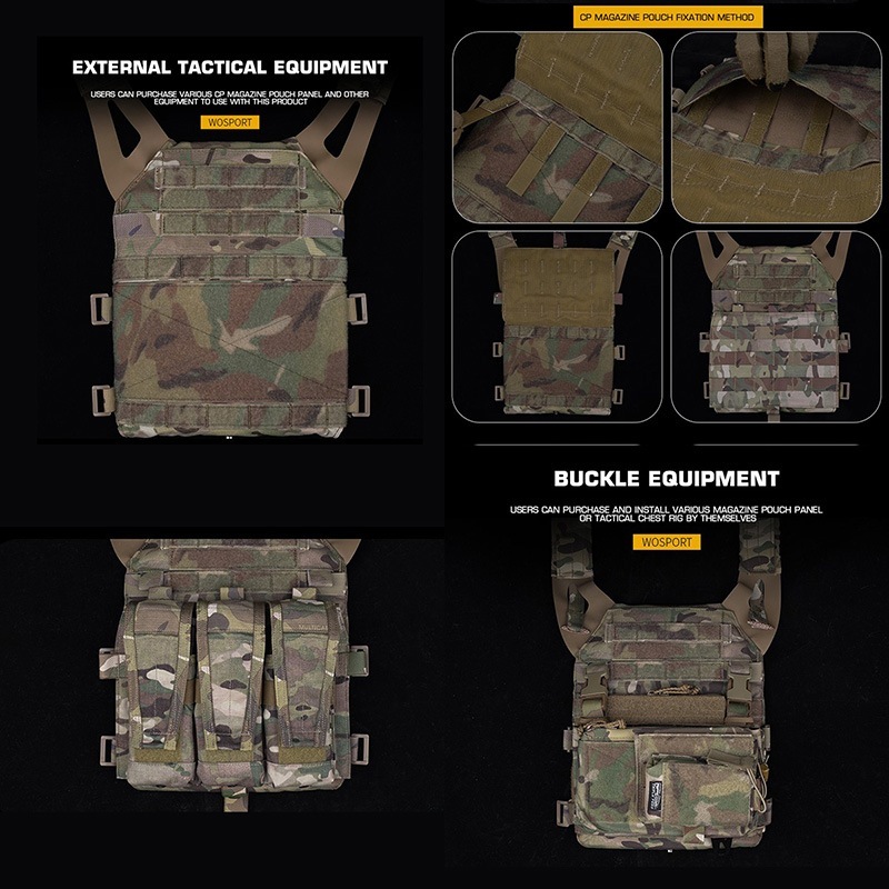 WoSporT New CP JPC 2.0スタイルタクティカルベスト Black | サバゲー