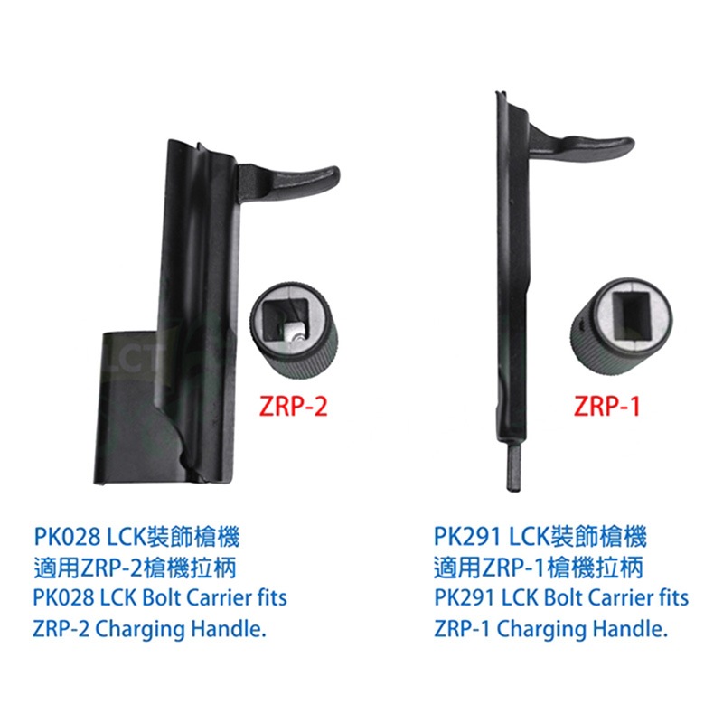 LCT Zenit RP-1タイプ チャージングハンドル | エアガンパーツ