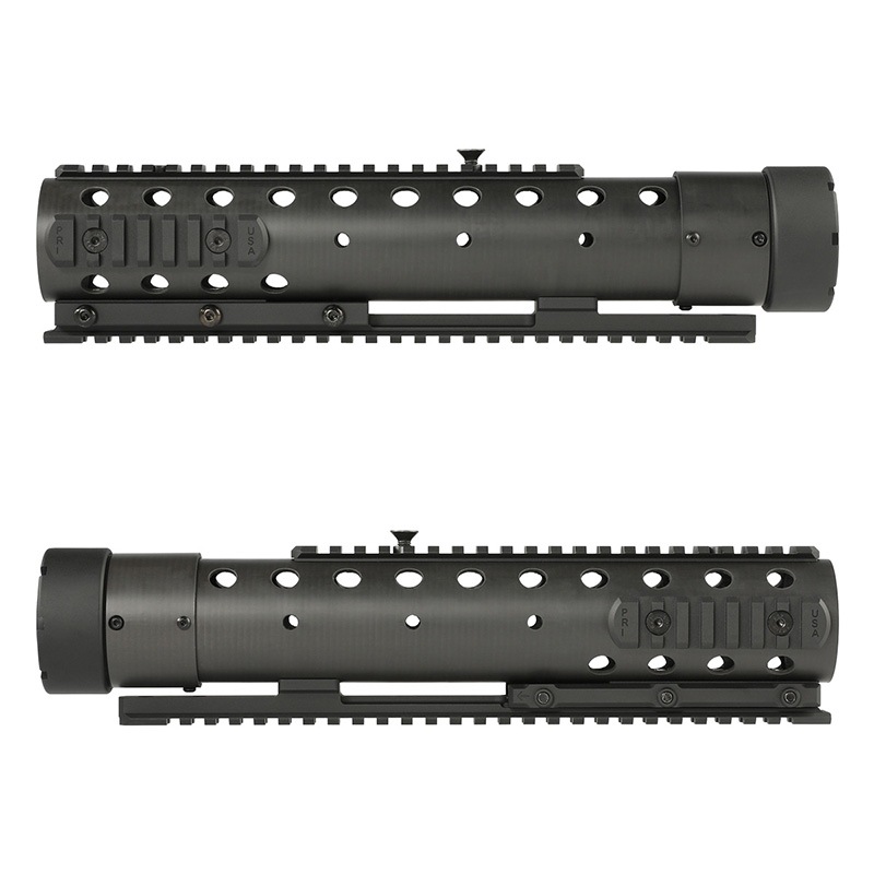 MSX2用 GUNSHIP Airsoft Artisan PRI MK12 Mod Hタイプ 12インチ カーボンハンドガード