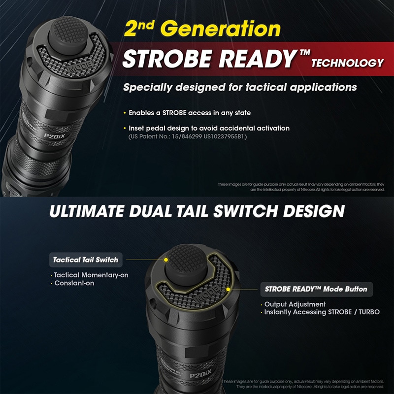 NITECORE(ナイトコア) P20iX タクティカル フラッシュライト 最大4000