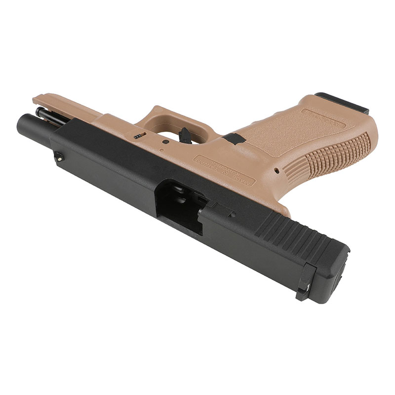 KJ WORKS KP-17 ガスブローバックピストル TAN | エアガン本体