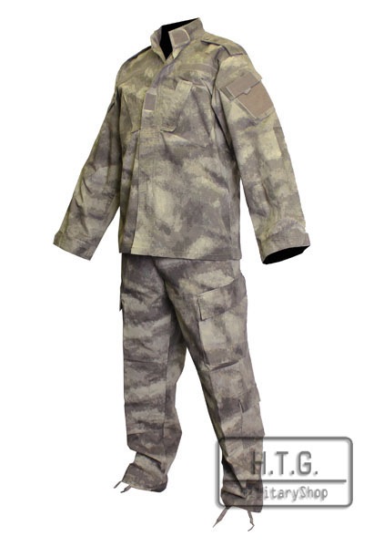 BDU 迷彩服　a-tacs ix パンツ　シャツ　ブーニー等 TRU-SPEC（トゥルースペック） 1/4 ZIP COMBAT シャツ A-TACS iX [2503