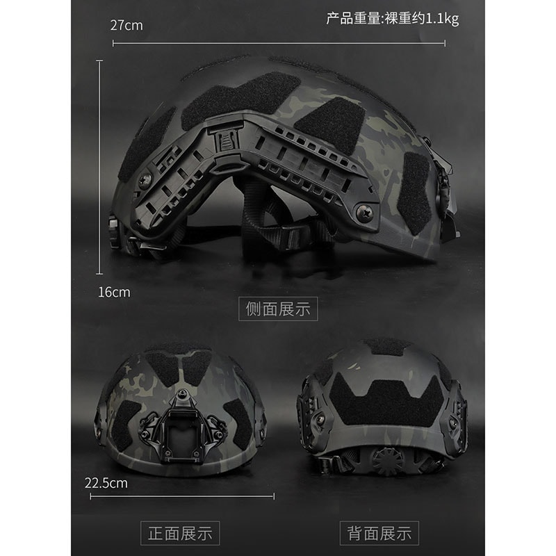 WoSporT FAST SFタイプヘルメット (フルプロテクトVer.) GRAY | ヘッド