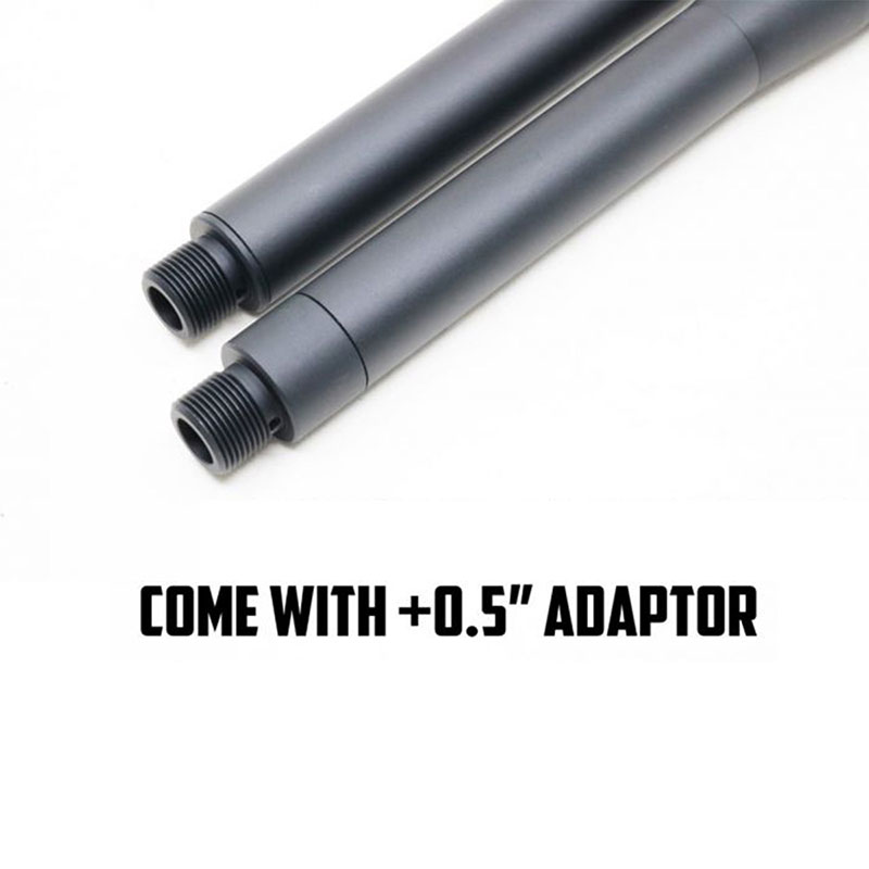 エアガン 8丁セット 黒5000--7000/支 Revanchist Airsoft 7.5/8inch アウターバレルセット (東京