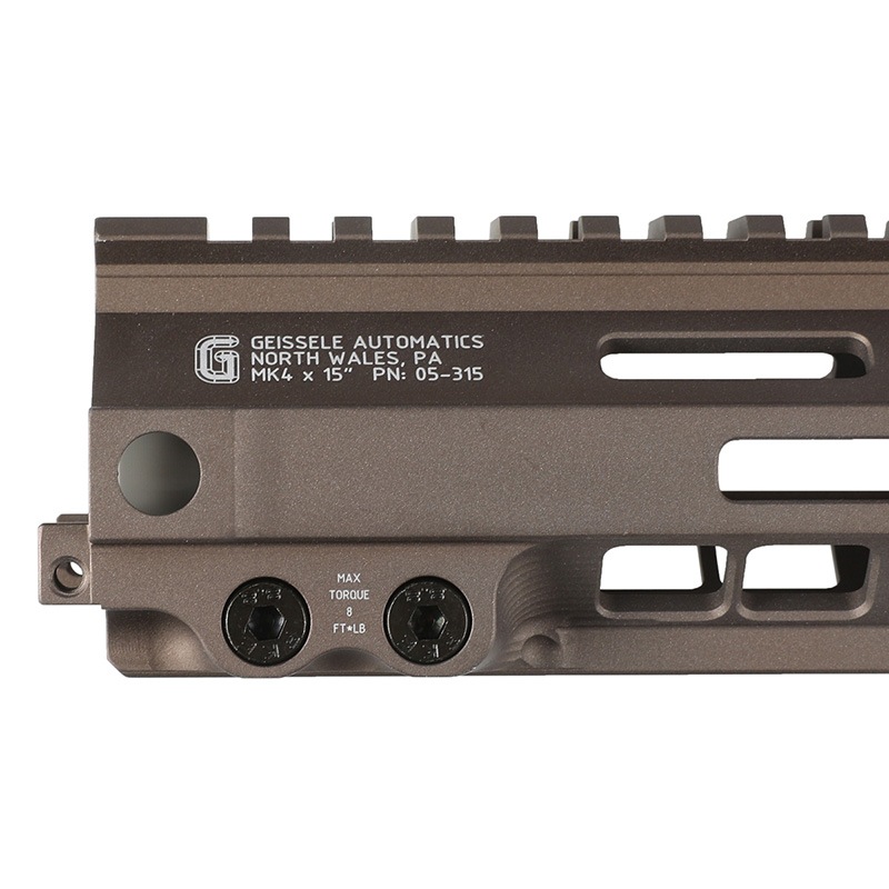 Zparts Geissele Mk4 15inch M-LOKハンドガード (VFC M4 GBB対応) DDC