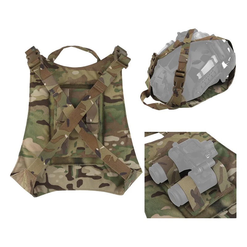 WoSporT AXLスタイル NOD's Nestヘルメットホルダー BK | サバゲー装備