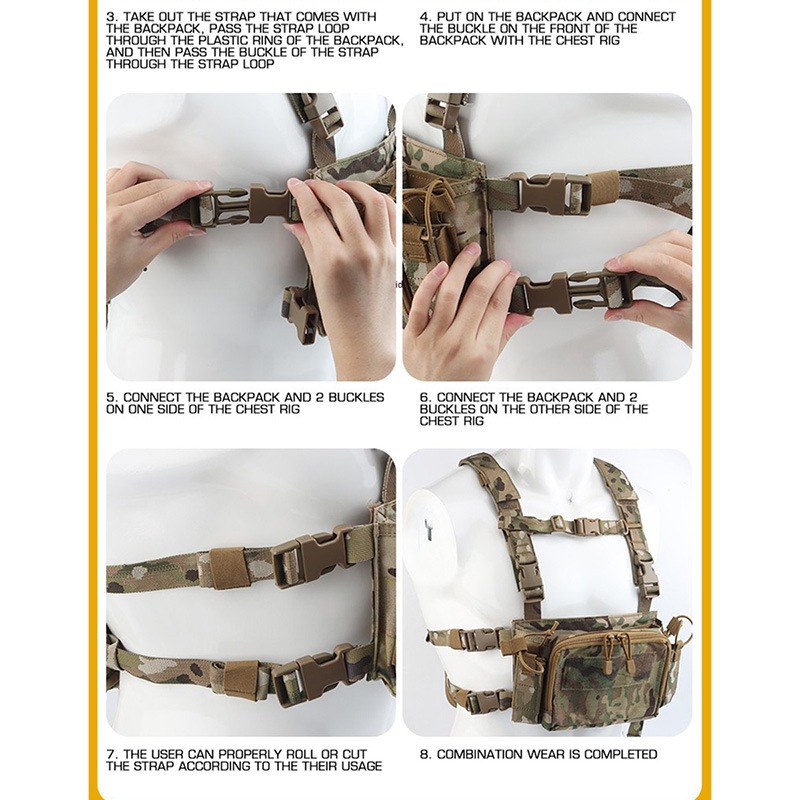 WoSporT HSPスタイル D3CRM チェストリグ RG | サバゲー装備品,ベスト