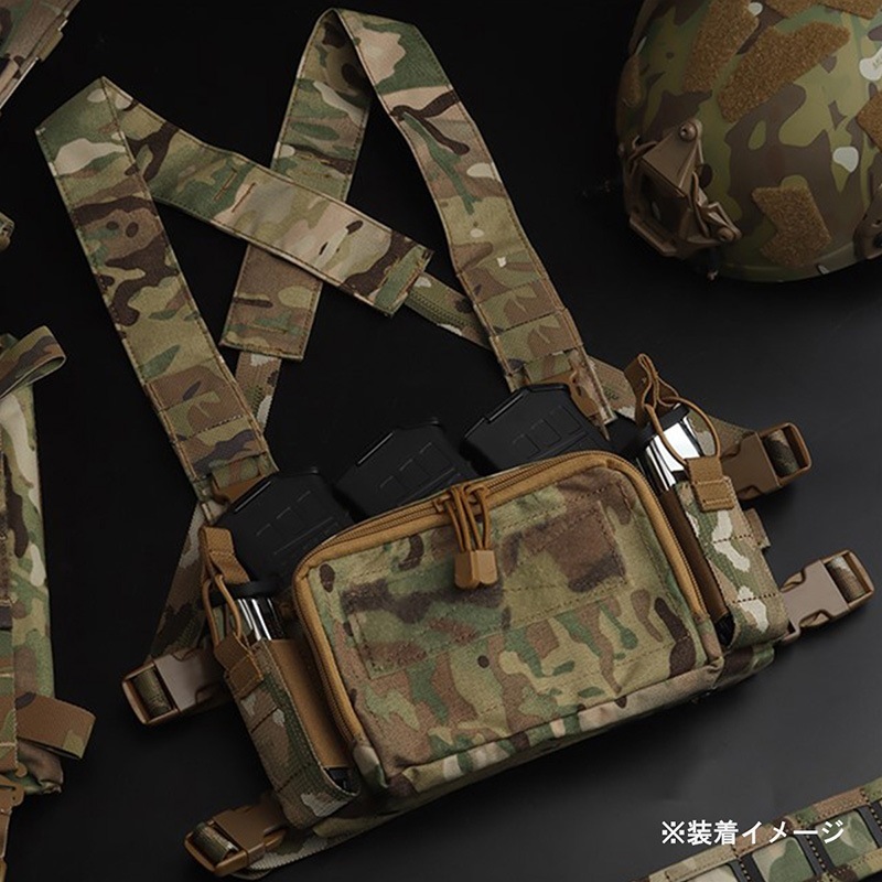 WoSporT HSPスタイル D3CRM チェストリグ RG | サバゲー装備品,ベスト