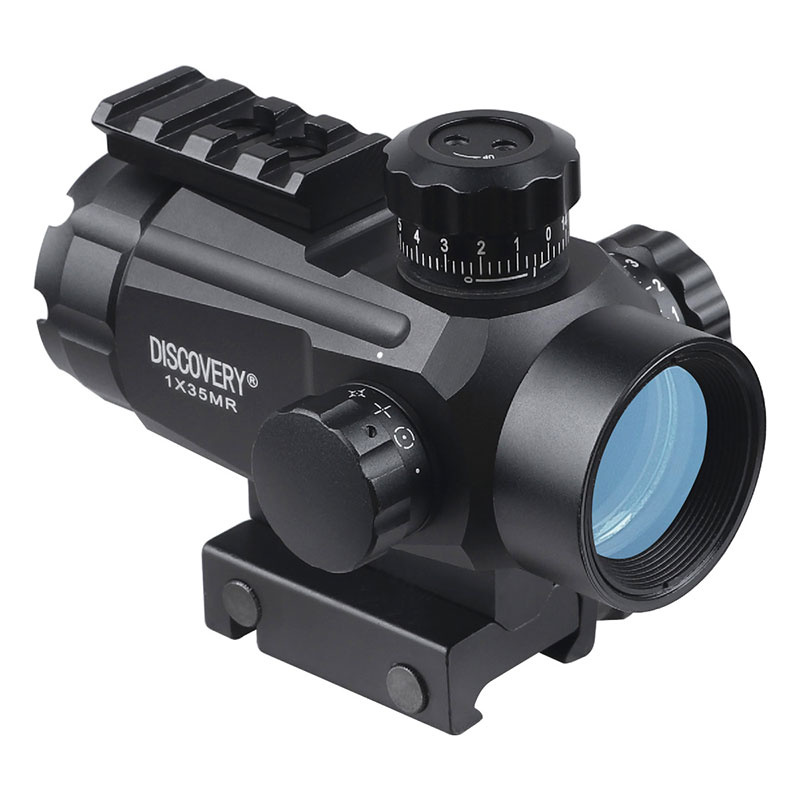 DISCOVERY 1X35 MR 4レティクル レッド/グリーンドットサイト | 光学