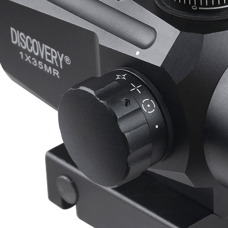 DISCOVERY 1X35 MR 4レティクル レッド/グリーンドットサイト | 光学