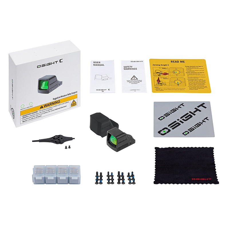 OLIGHT(オーライト) Osight C 3MOAドット&32 MOAサークル 7075