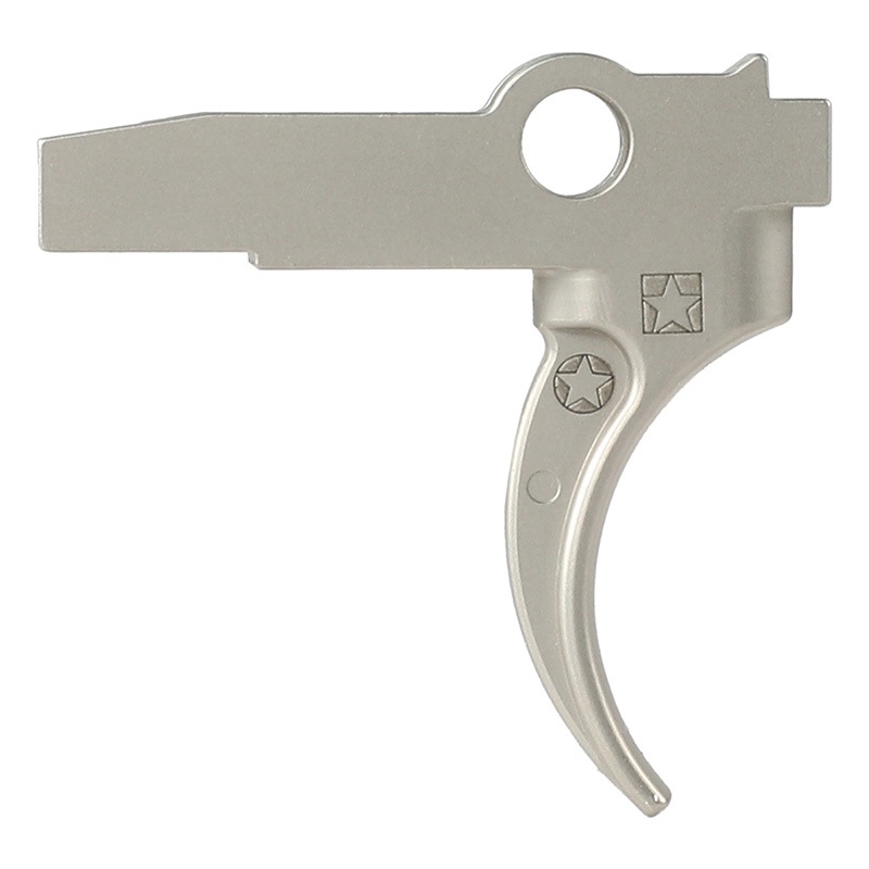 MK製 4.0 タイプMノーズとMメインSTD未使用 BJ Tac BCMタイプ ステンレス トリガー Silver (東京マルイMWS用