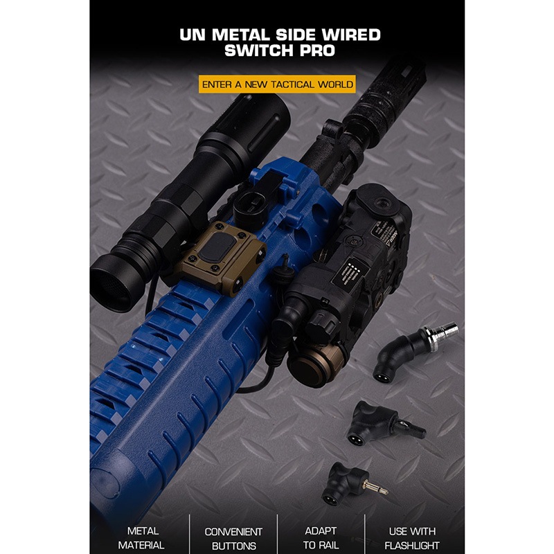 WoSporT MODタイプ スカウトライト マウントスイッチ 各種ライト PEQ