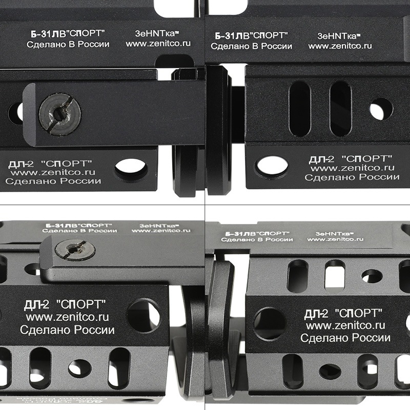 5KU Zenit Sport4タイプ ハンドガード BK | エアガンパーツ,レール