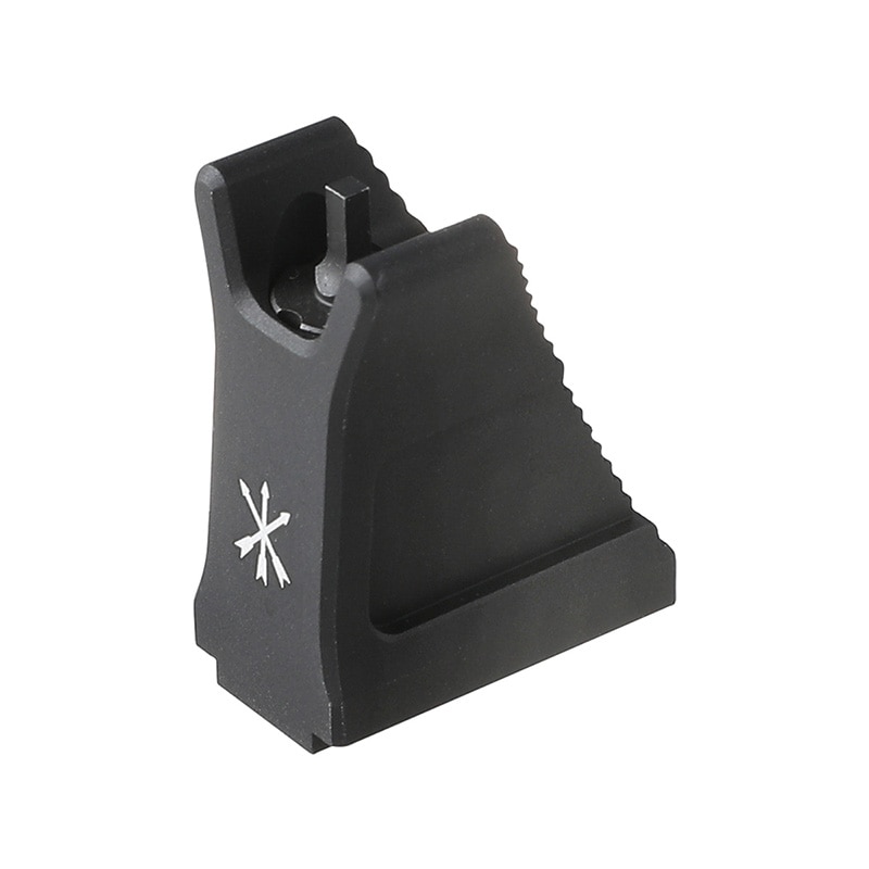 BJ Tac UNITYタイプ S2C フィクストフロントサイト BK | エアガン