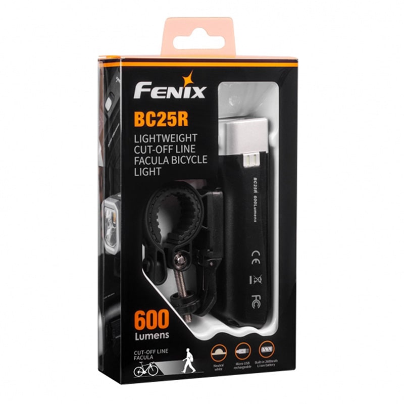 FENIX(フェニックス) BC25R 軽量 LEDライト 自転車ランプ 自転車ライト