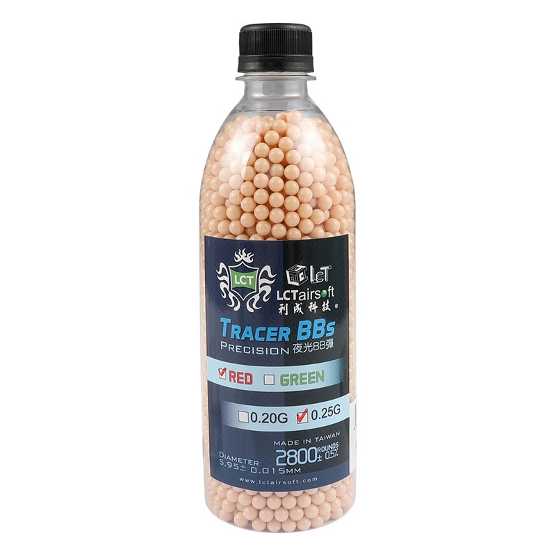 Pセール】LCT 0.25g 超精密トレーサーBB弾 (レッド) | 消耗品,BB弾