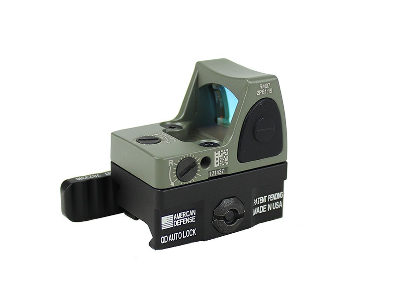ACE1 ARMS RMRタイプドットサイト FG&American DefenseスタイルQD
