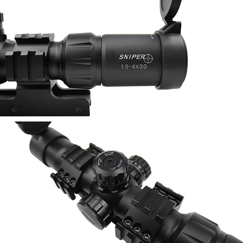 3 Colar Illuminated 1.5-4×28 ライフルスコープ（ワンピースマウント