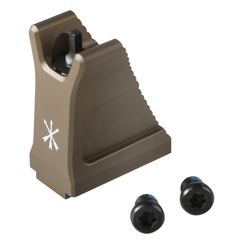 BJ Tac UNITYタイプ S2C フィクストフロントサイト FDE | エアガン