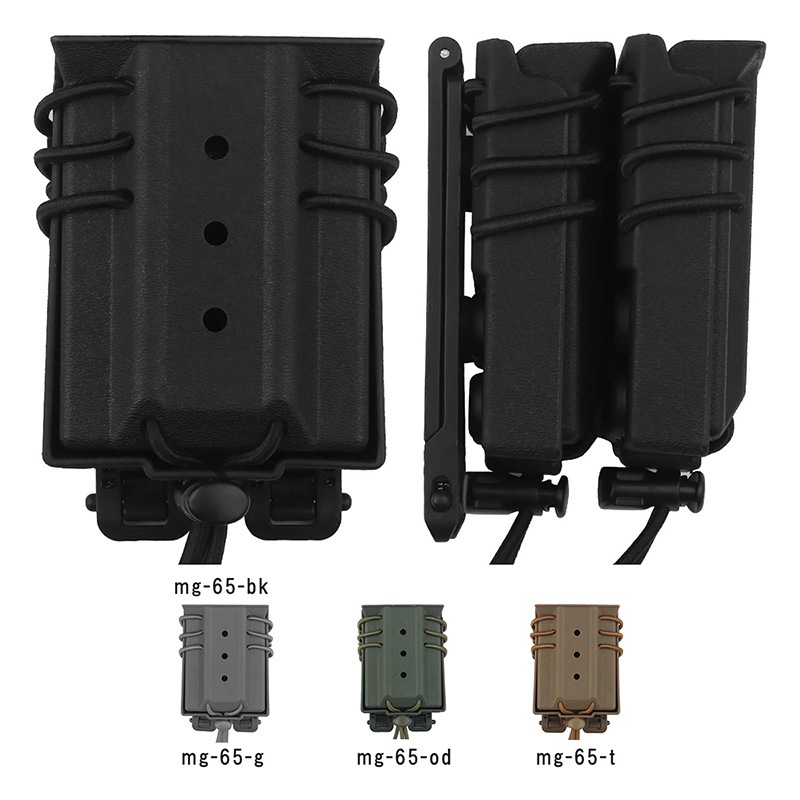 WoSporT WTスタイル ダブルM4マガジンポーチ GRY | サバゲー装備品