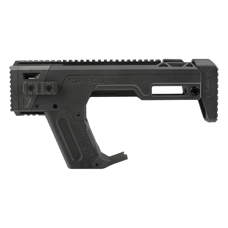 トイガン SRU Precision PDW-K KIT Glock G17 G18 G3 SRU Glock PDW Advanced キット BK (UMAREX G17 Gen.3/4対応