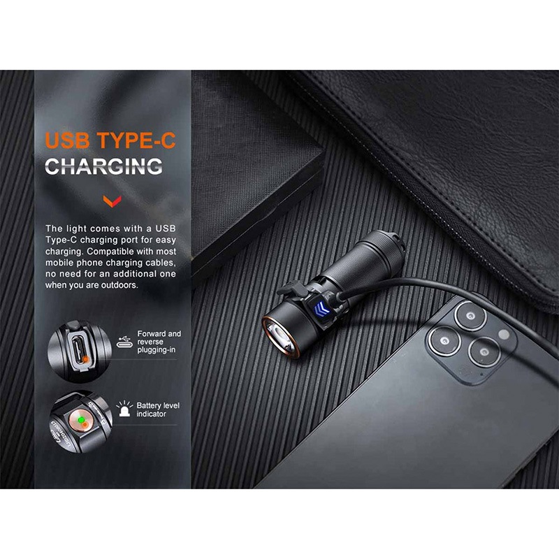 FENIX(フェニックス) E18R V2.0 超コンパクト 高性能 EDC フラッシュ
