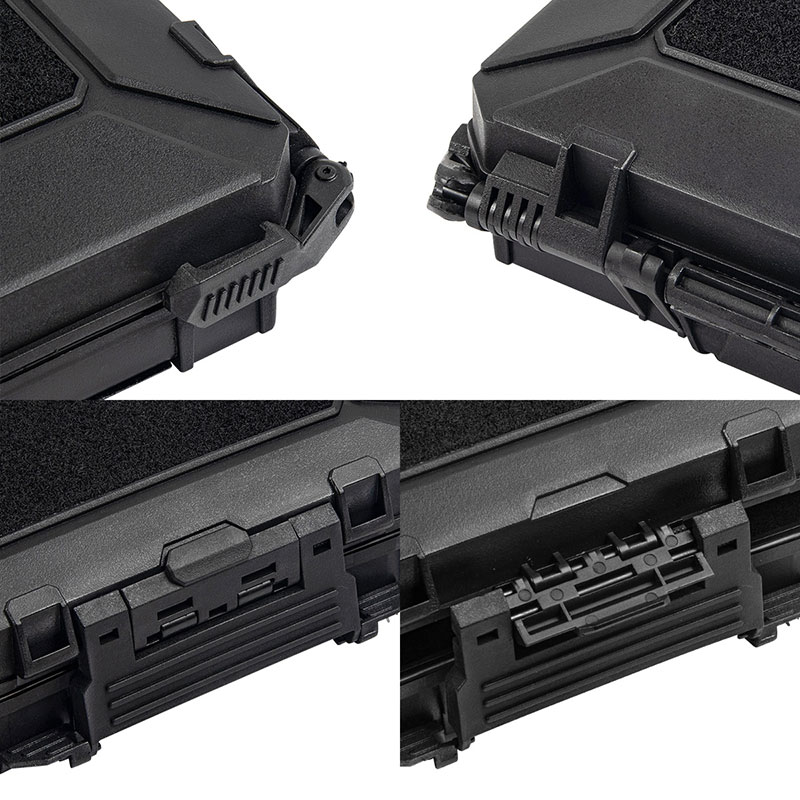 WoSporT コンパクトタクティカルハードケース (19.5×14.5×5.5cm) BK