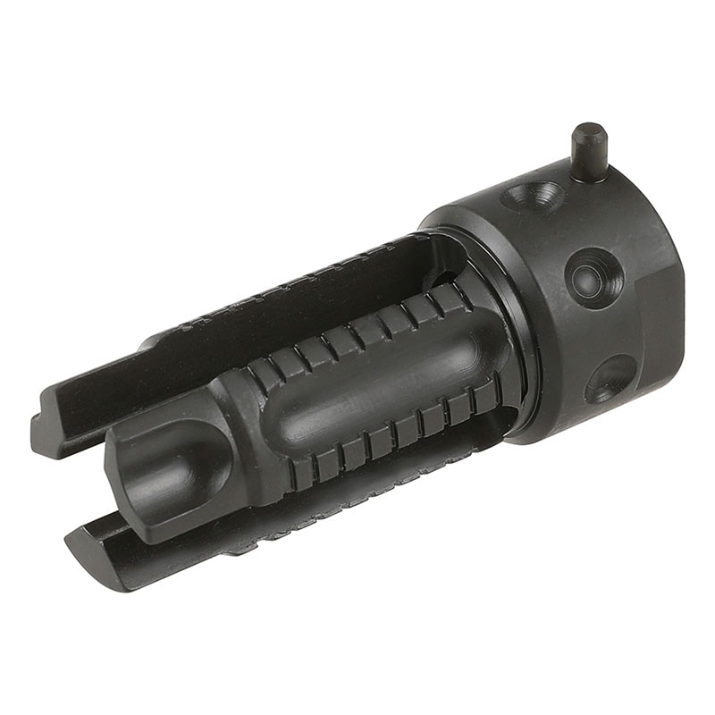 Zparts KAC QDCタイプ 3-Prongスチールフラッシュサプレッサー (14mm逆