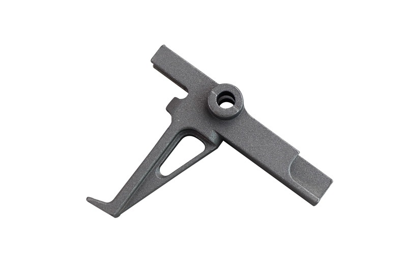 Hephaestus CNC スチールフラットトリガー Silver (TypeA/GHK M4 GBB