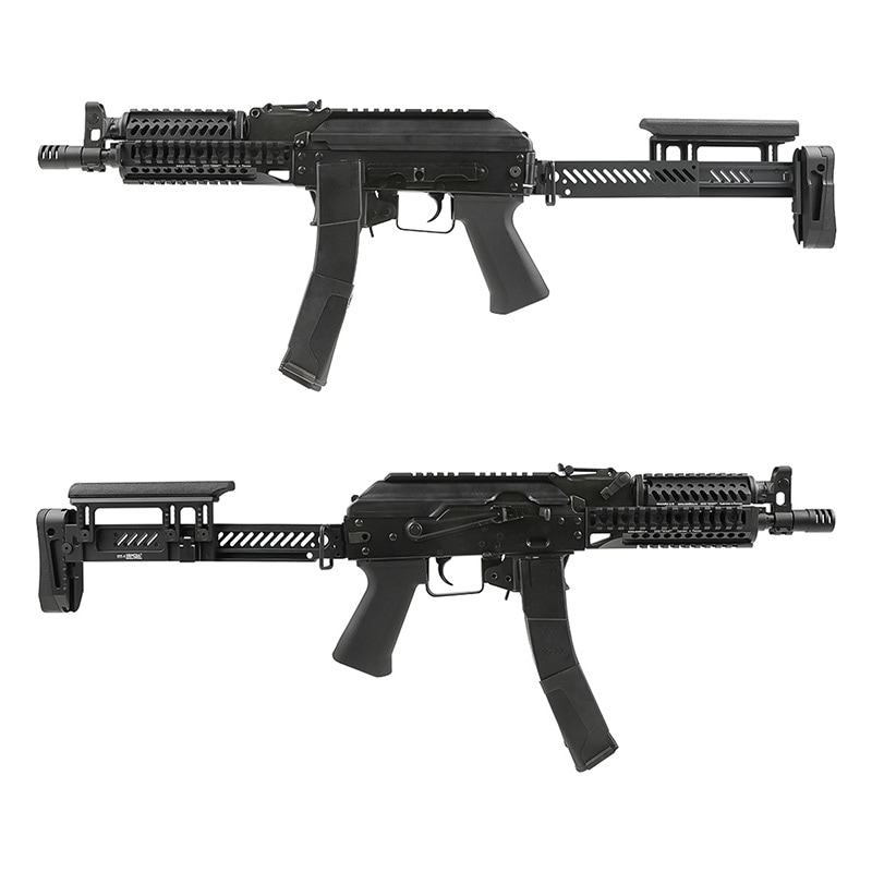その他 LCT LCT Stamped Steel ZK Series AK Airsoft AEG Rifle w/ Side