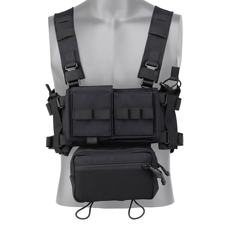 WoSporT Spiritus Systemsタイプ Micro Fight MK3 チェストリグ BK