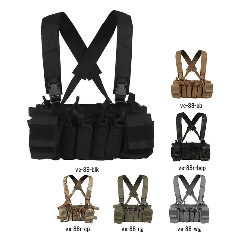 WoSporT HSPスタイル D3CRXチェストリグ MC | サバゲー装備品