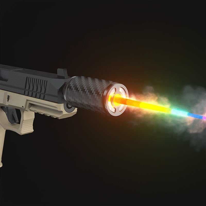 Eshooter FLARE トレーサー用 カーボンファイバーケース Blue