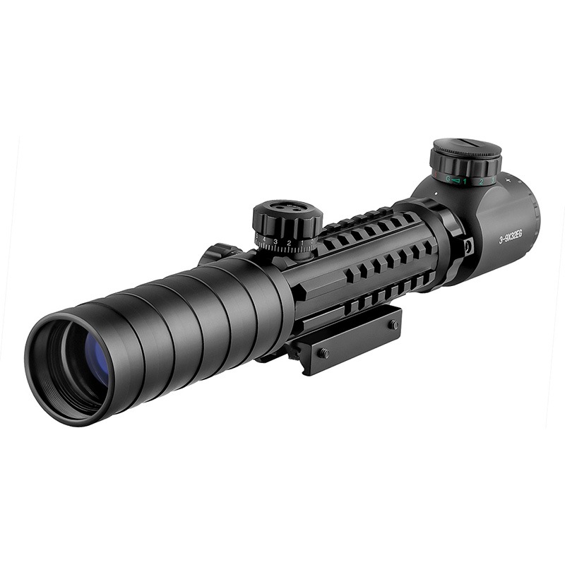 ライフル スコープ SCOKING BSNタイプ 3-9X32EG ライフルスコープ サイド 20mmレール搭載