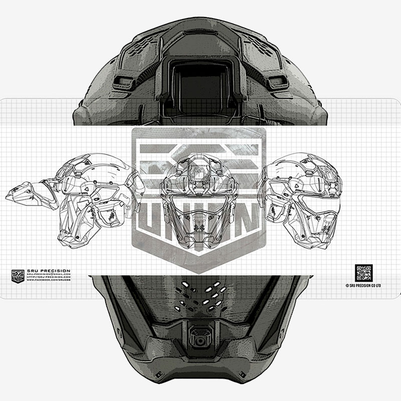 SRU タクティカルヘルメットセット (FAST BJヘルメット付属) OD