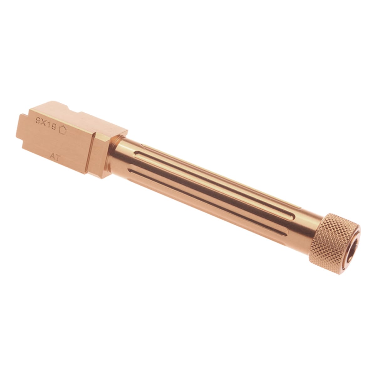 5KU G17用フルートタクティカルゴールドバレル 14mm-【メール便可能/他