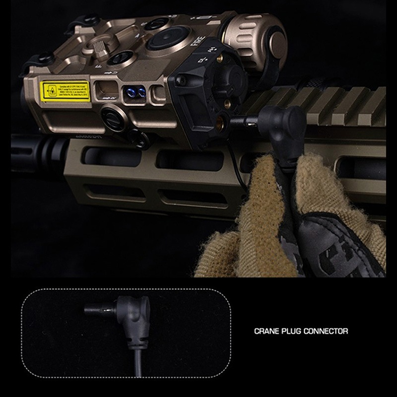 トイガン UNITY WoSporT Unity Tactical AXONスタイル デュアルスイッチ Crane Laser