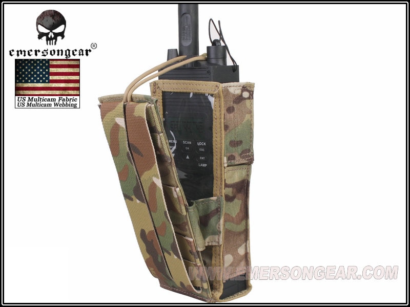 EMERSON PRC-148/152 タクティカルラジオポーチ MC | サバゲー装備品