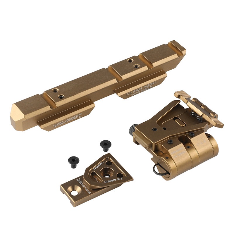 SOTAC GEAR WILCOXタイプ サイドフリップマウント(左展開)＆ ライザー