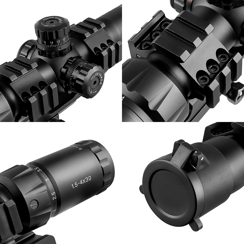 SCOKING LPVO 1.5-4X28 ショートスコープ | 光学機器,スコープ