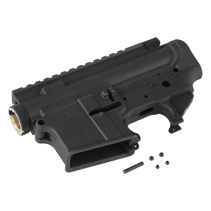 BJ Tac COLT刻印 レシーバー 7075アルミCNC BK(東京マルイMWS専用