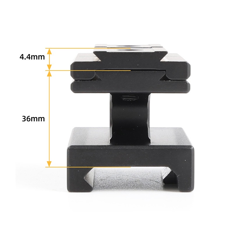 Nutrek Optics スペーサー付属 20mm レールマウント ACRO ROVAC 対応