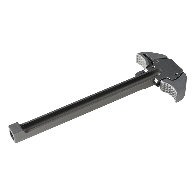 BJ Tac GEISSELEタイプ ACHチャージングハンドル GRAY(東京マルイMWS用