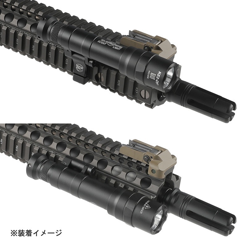 タクティカルライト 1700LM ウェポンライト サバイバルライト SOTAC GEAR SFタイプ M640V-DF ウェポンライト Black スカウト