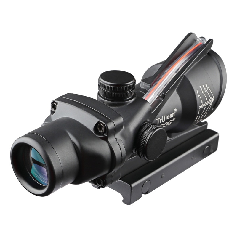 TR ACOGタイプ 4×32集光レッドファイバースコープ (Chevron Reticle