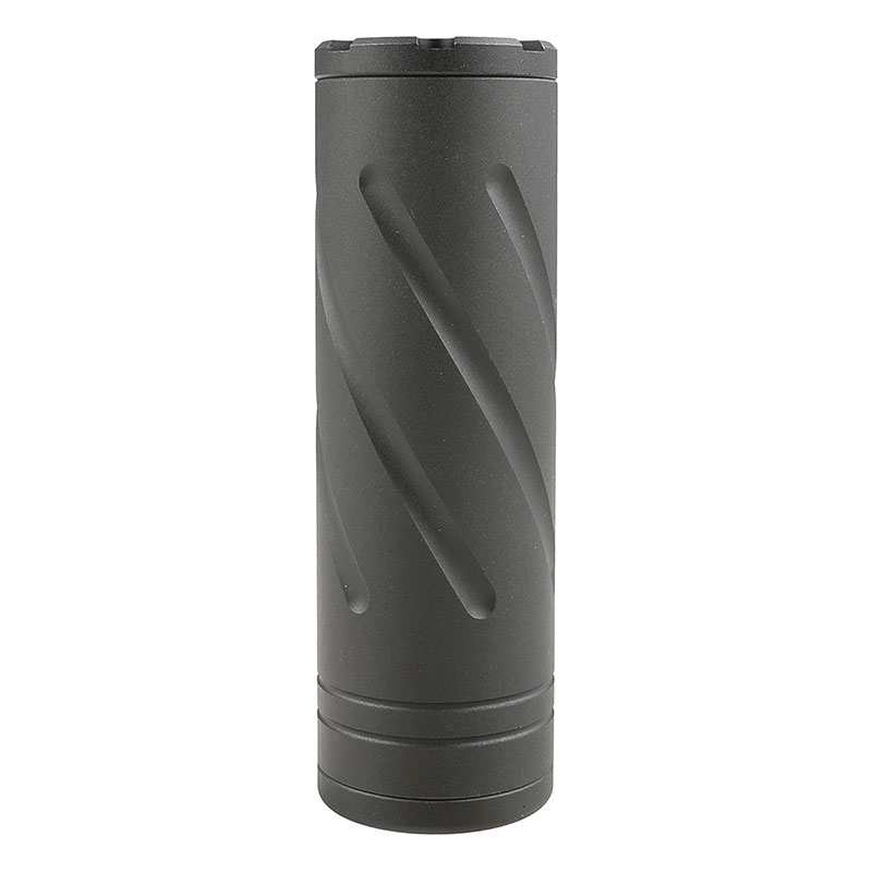 Allegretto アレグレット/サイレンサー SLONG Airsoft ツイストフルートサイレンサー (14mm逆ネジ/Φ35×110mm