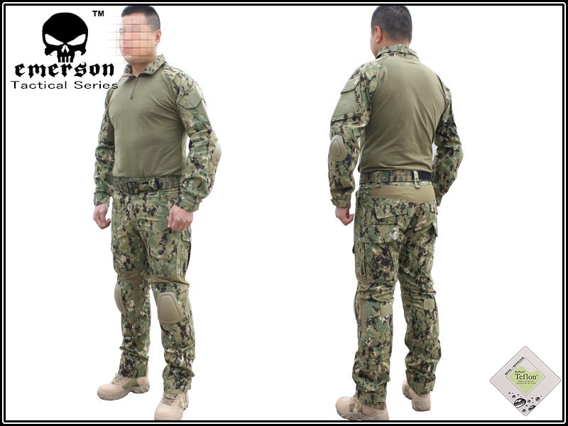 EMERSON CRYE コンバットタイプ 迷彩服 BDU AOR2 Sサイズ | サバゲー