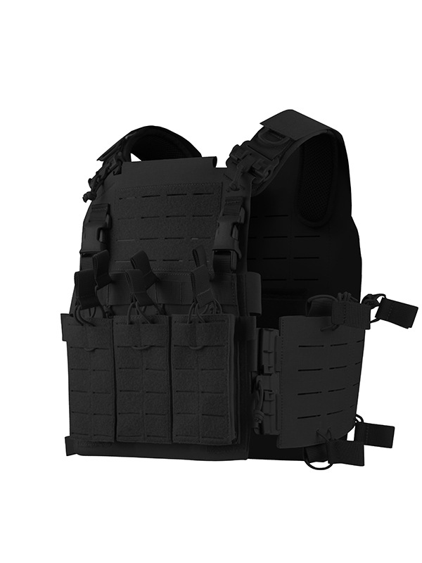 タクティカルベスト 黒 VanceFly SCUTUM タクティカルベスト Black | サバゲー装備品